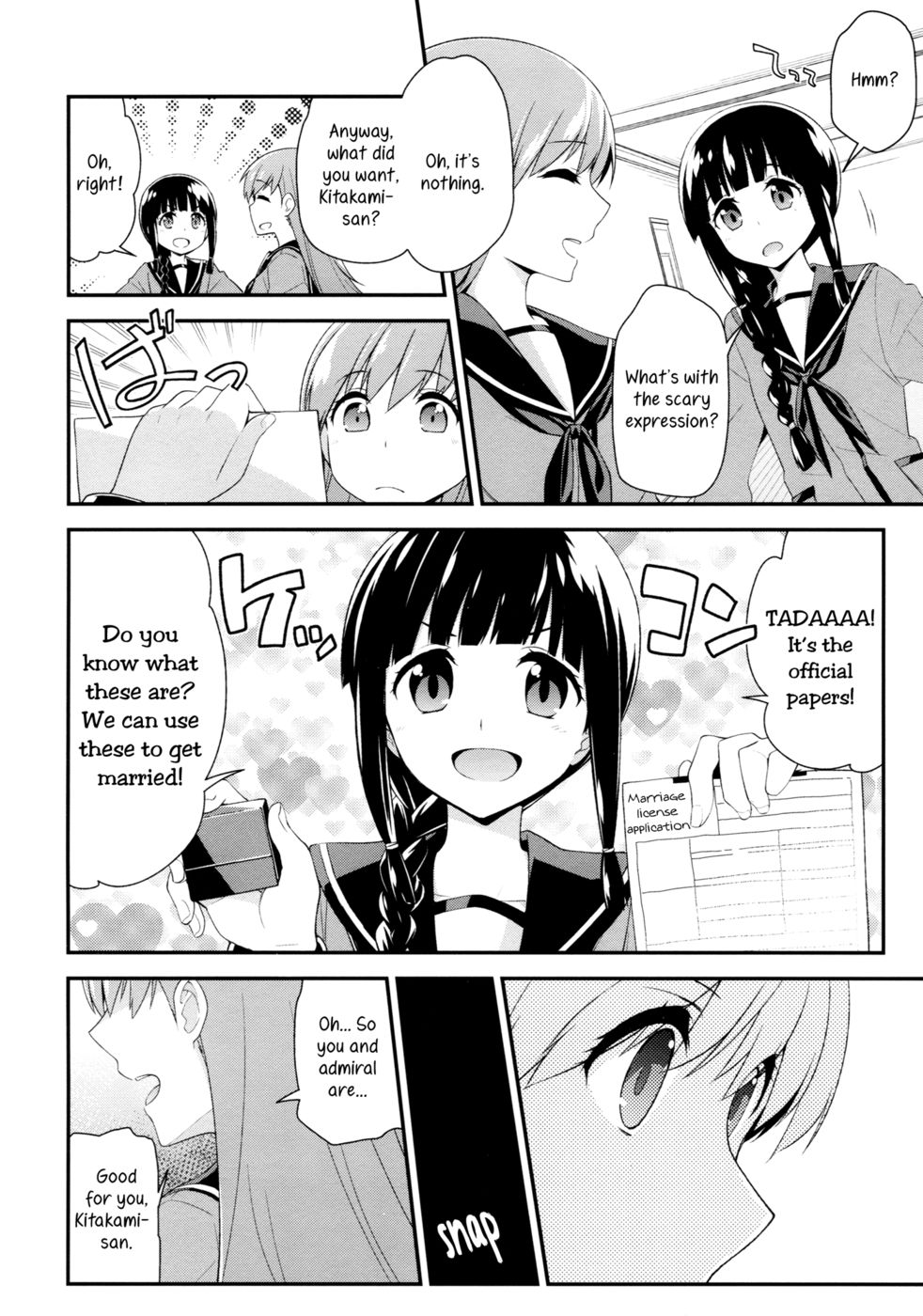 Hentai Manga Comic-As Long As You Say It's Okay, Kitakami-san..-Read-5